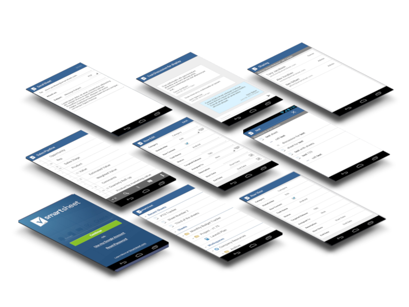 Smartsheet Android app